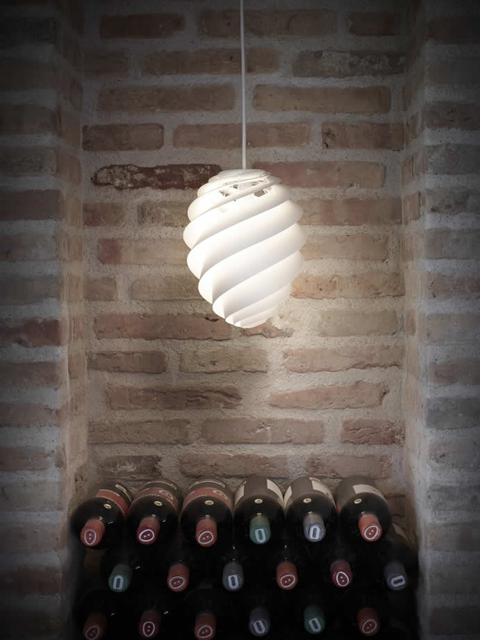 Hanglamp Spiraal Scandinavisch Design