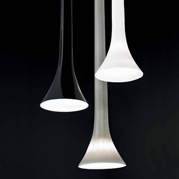 Moderne glazen hanglampen lampen mondgeblazen van glas