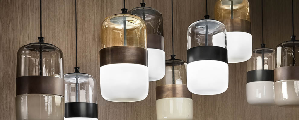 Plafondlamp Glazen design lampen