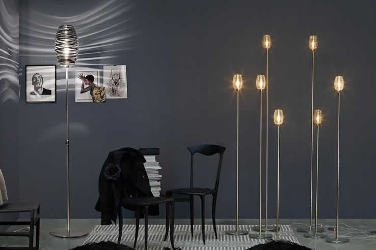 Glas Vloerlampen Vistosi