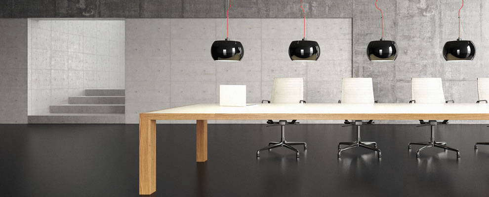 stoere grote glazen hanglamp