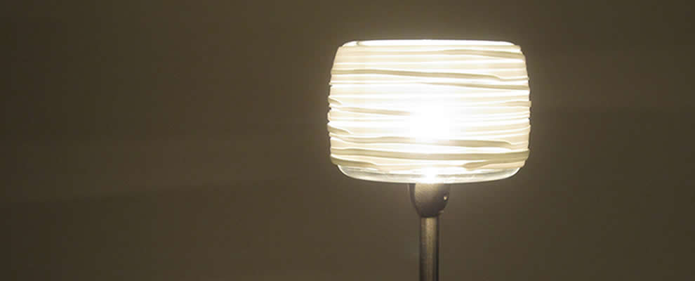 glazen vloerlampen