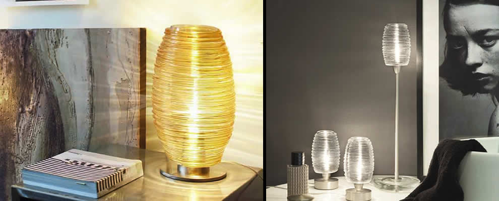 glas tafellamp