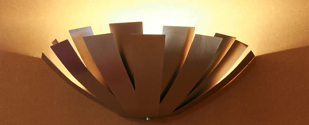 roestvrij stalen uplight wandlamp