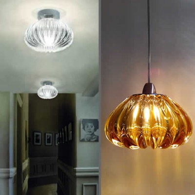 Klassieke glazen hanglampen