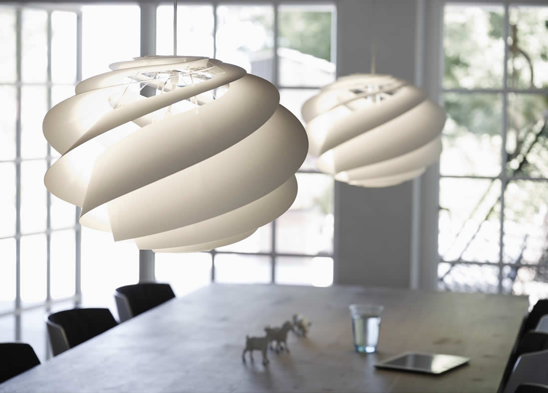 Eettafel Hanglampen Wit Deens Design