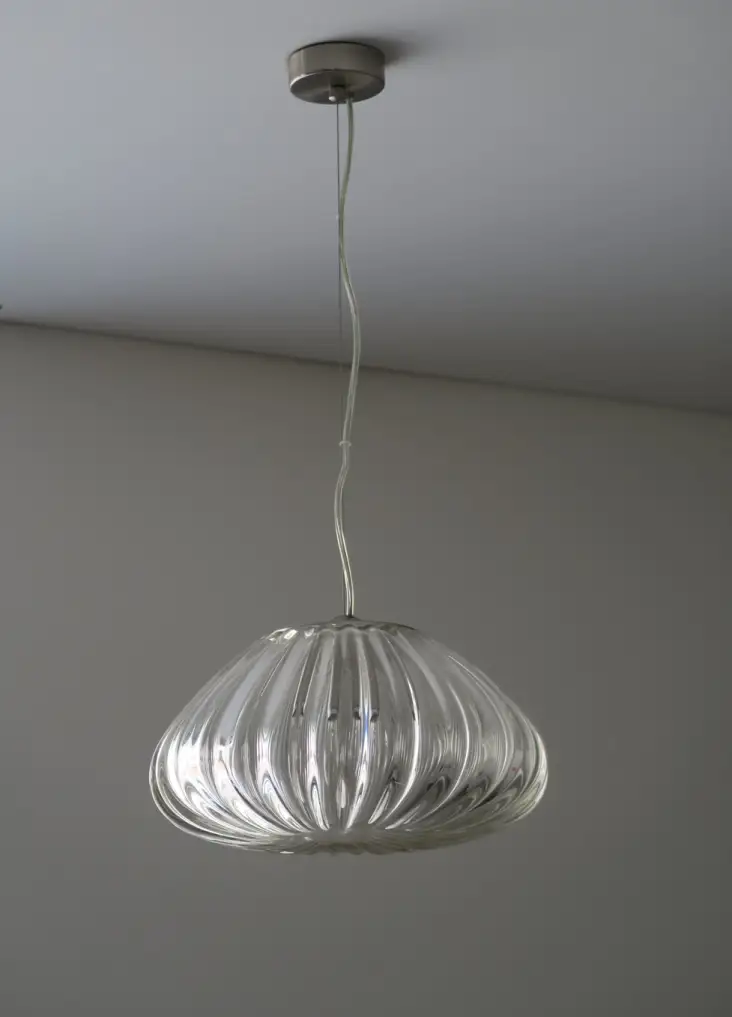 Hanglamp Glas Transparant Diamante Vistosi