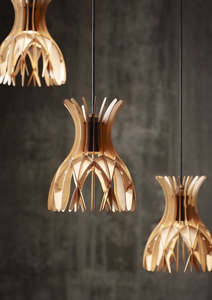 hanglamp domita hout hal vide led woonkamer