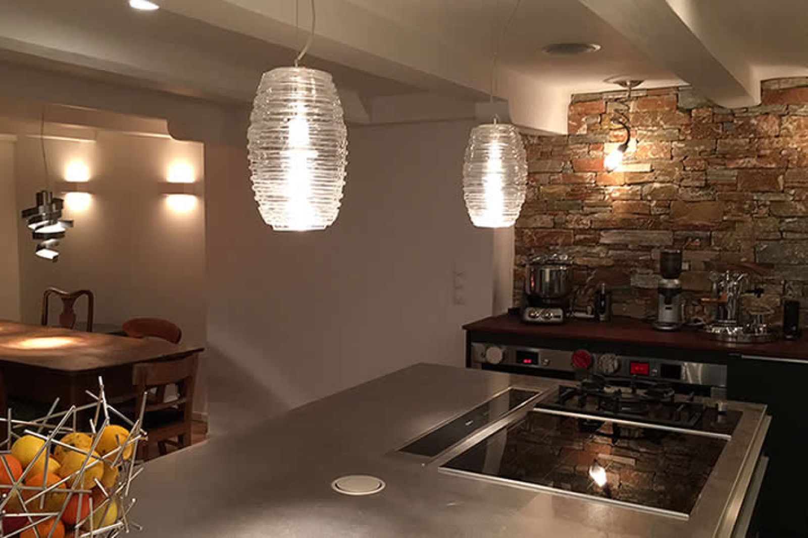 Keukenlampen Glas Hanglamp