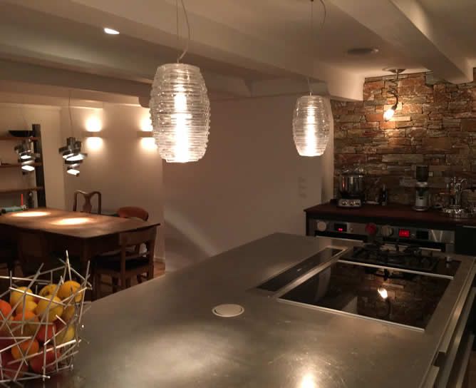 keuken lampen glas hanglampen