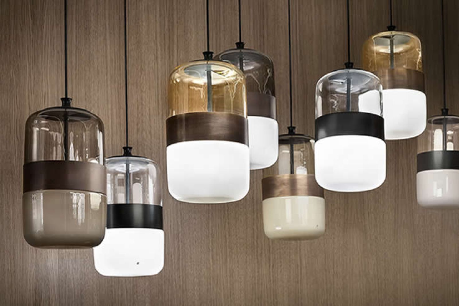 Glas Hanglampen Eettafel