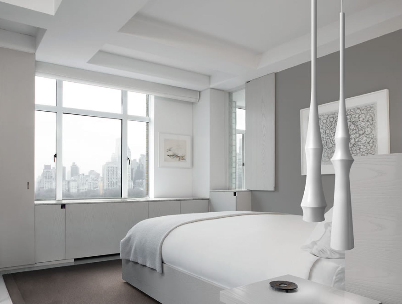 Hanglampen Wit Mat Slaapkamer