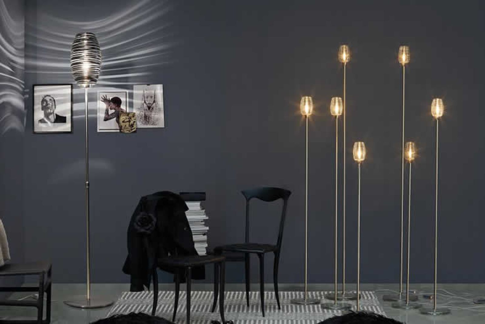 Glas Vloerlampen Vistosi